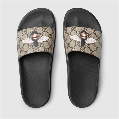 gucci slide bee|Gucci slides clearance.